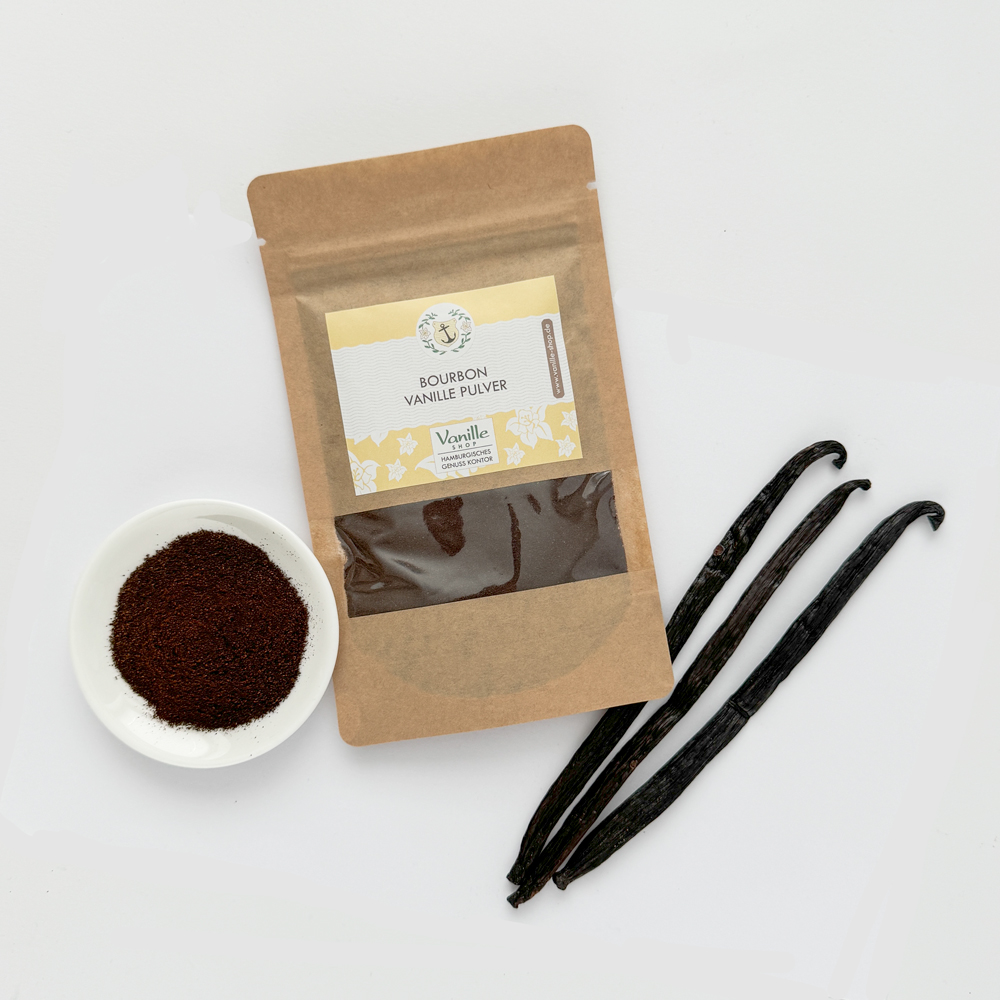 50g Bourbon Vanille Pulver aus Madagaskar